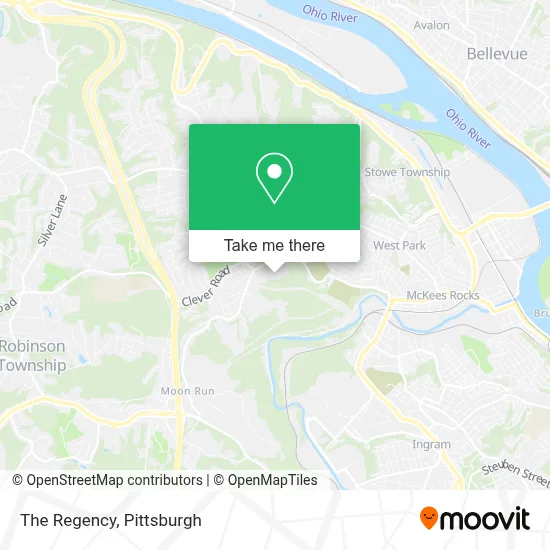 The Regency map