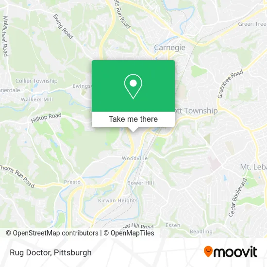 Rug Doctor map