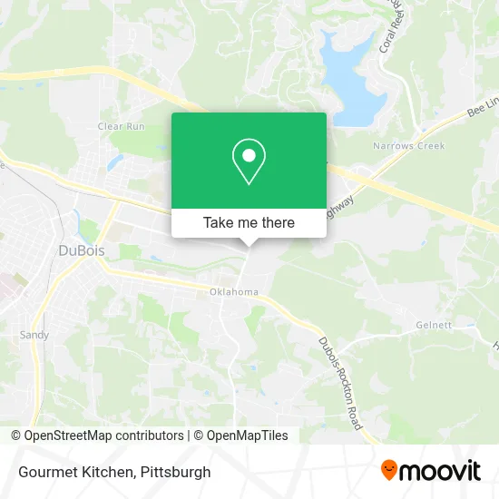 Gourmet Kitchen map