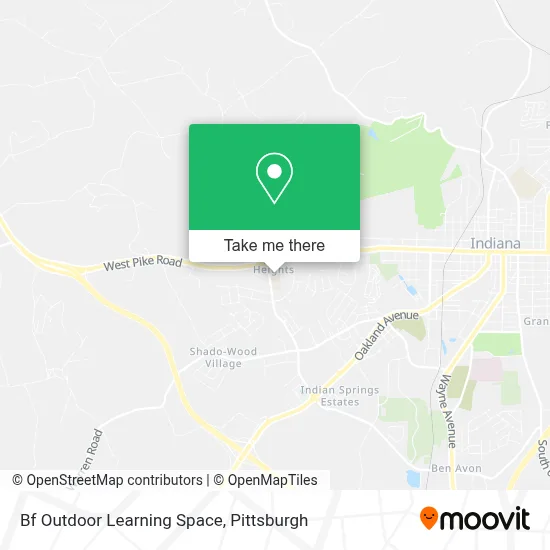 Bf Outdoor Learning Space map