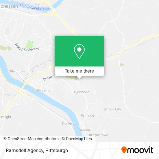 Ramsdell Agency map