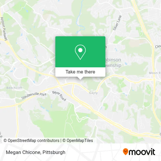 Megan Chicone map