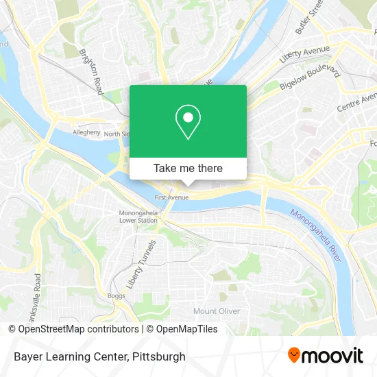 Bayer Learning Center map