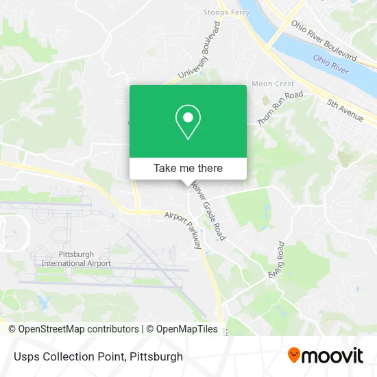 Usps Collection Point map