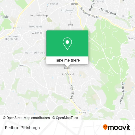 Redbox map