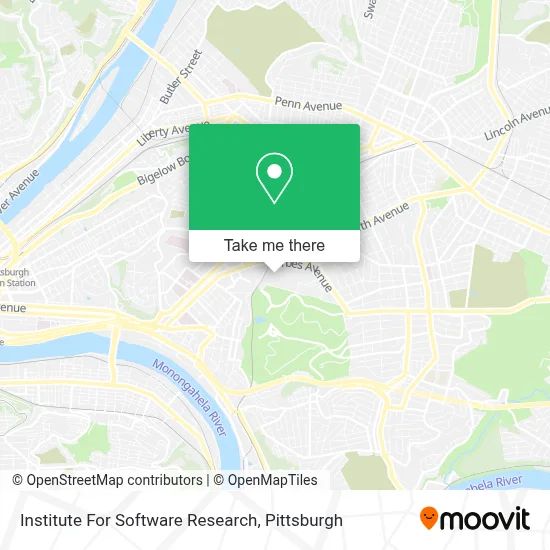 Institute For Software Research map