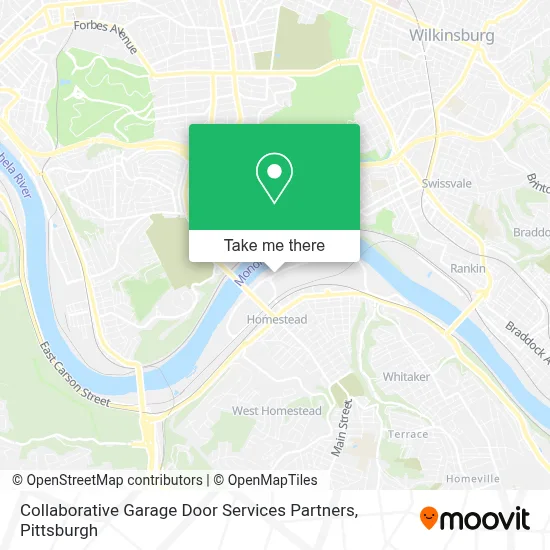 Collaborative Garage Door Services Partners map