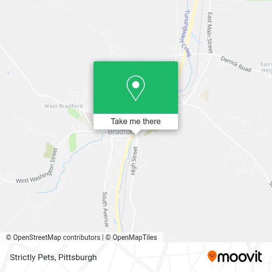 Strictly Pets map