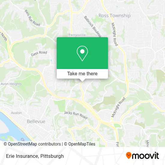 Erie Insurance map