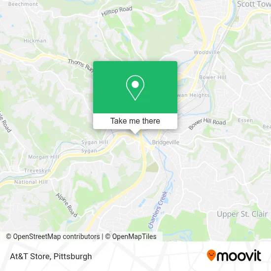 At&T Store map