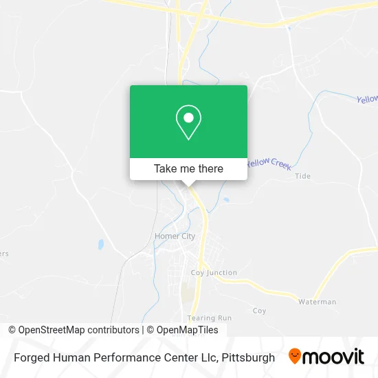 Forged Human Performance Center Llc map