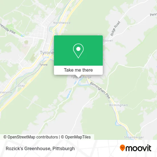 Rozick's Greenhouse map