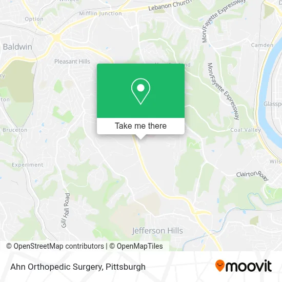 Ahn Orthopedic Surgery map
