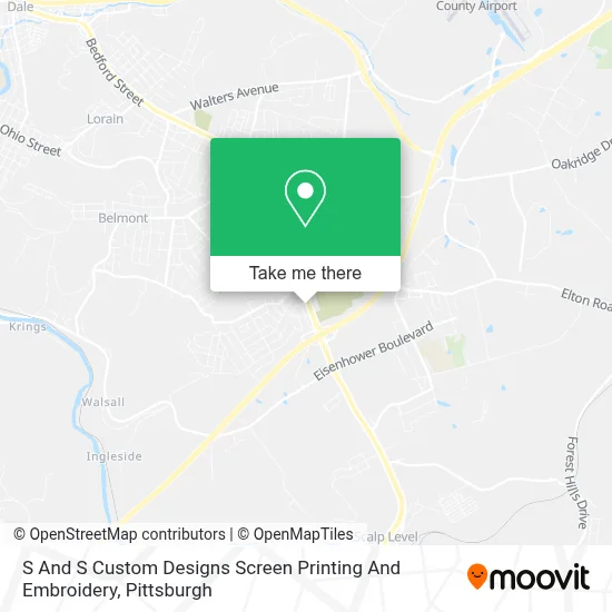 S And S Custom Designs Screen Printing And Embroidery map