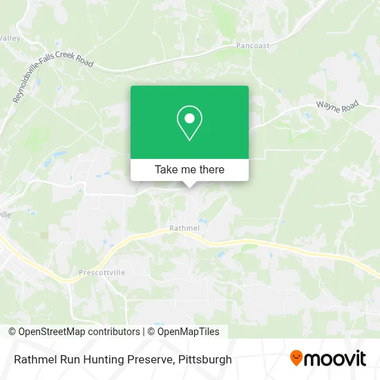 Rathmel Run Hunting Preserve map