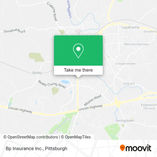 Bp Insurance Inc. map