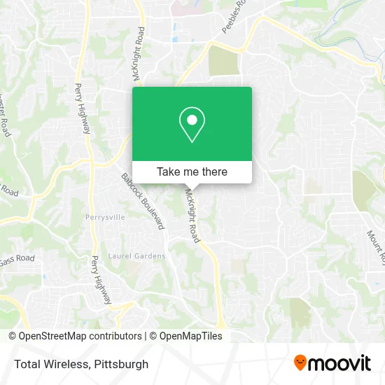 Total Wireless map
