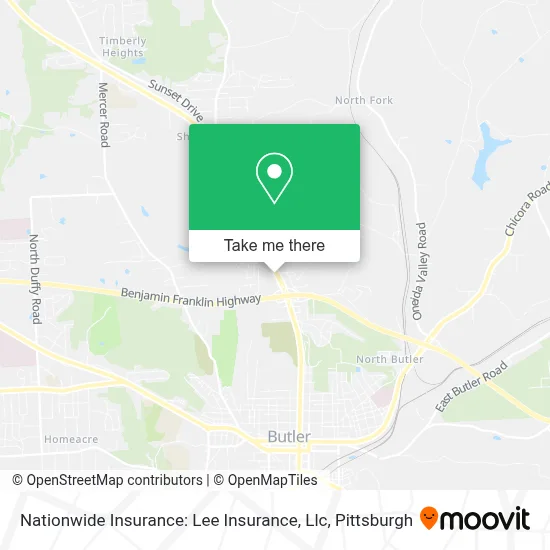 Nationwide Insurance: Lee Insurance, Llc map