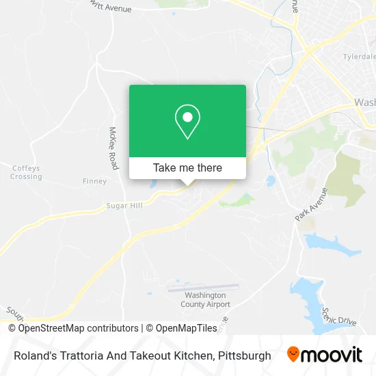 Roland's Trattoria And Takeout Kitchen map