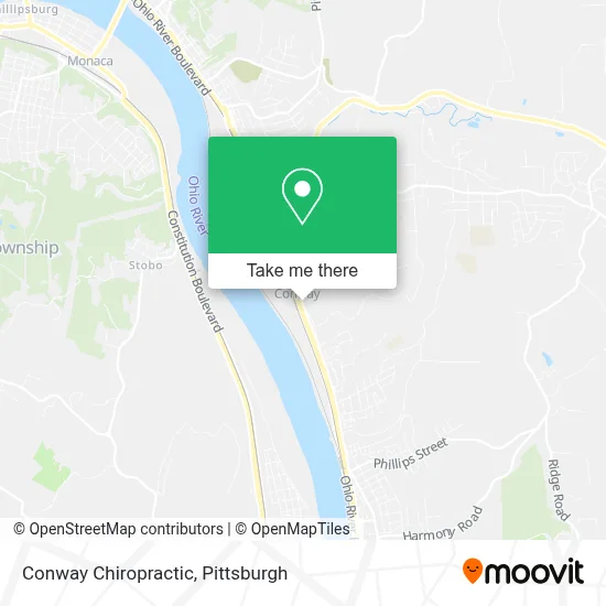 Conway Chiropractic map