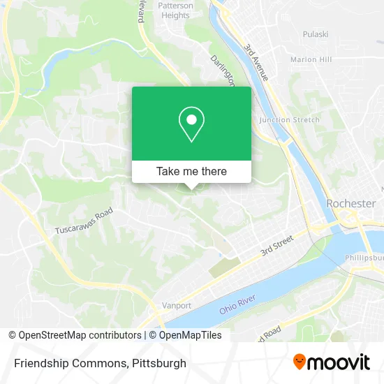 Friendship Commons map