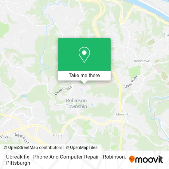 Ubreakifix - Phone And Computer Repair - Robinson map
