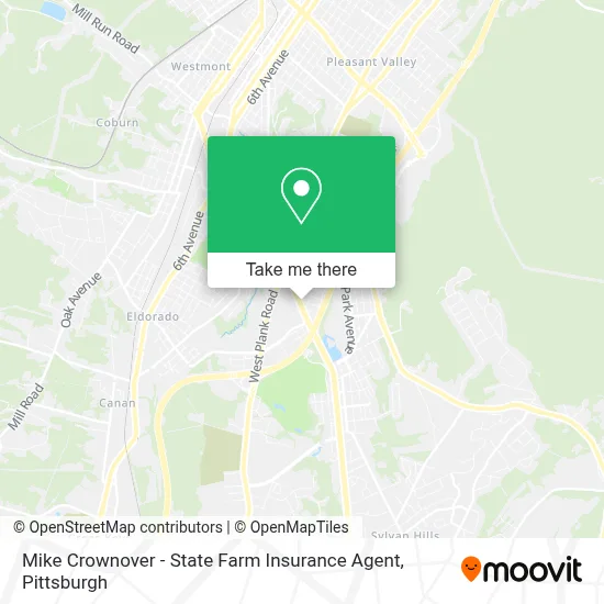Mike Crownover - State Farm Insurance Agent map