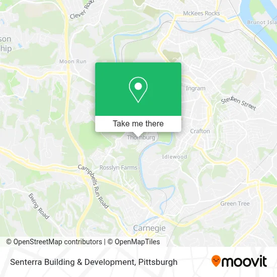 Senterra Building & Development map
