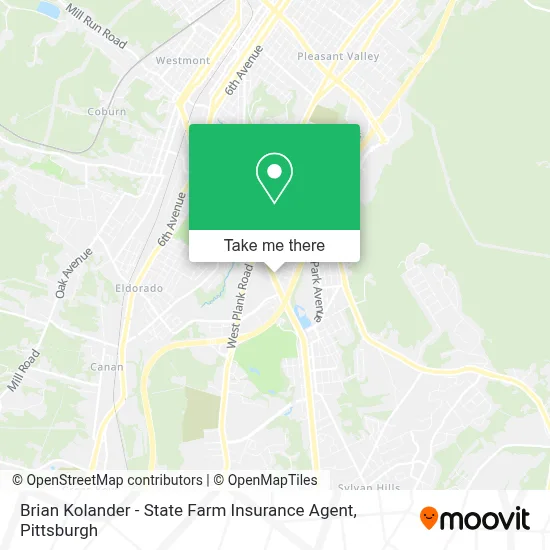 Brian Kolander - State Farm Insurance Agent map