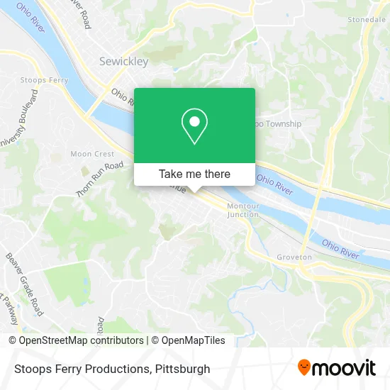 Stoops Ferry Productions map