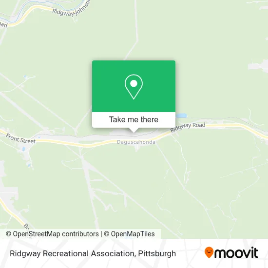 Ridgway Recreational Association map