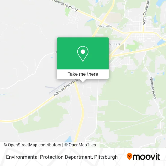 Environmental Protection Department map