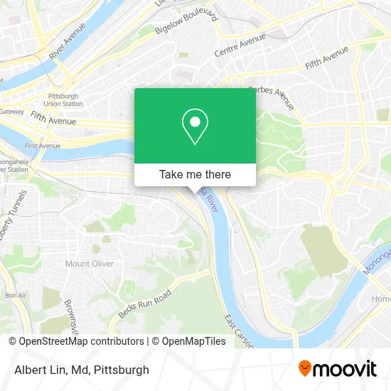 Albert Lin, Md map