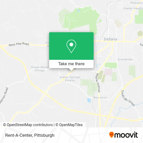 Rent-A-Center map