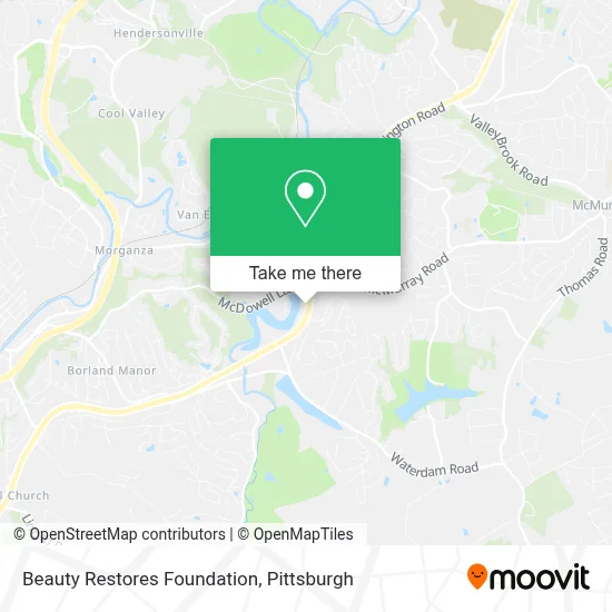 Beauty Restores Foundation map