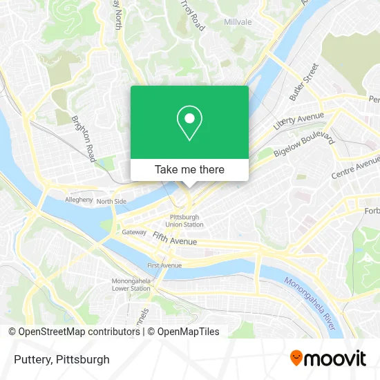 Puttery map