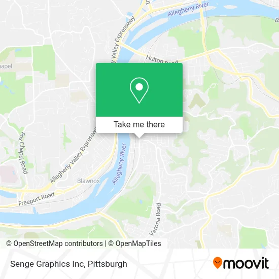 Senge Graphics Inc map
