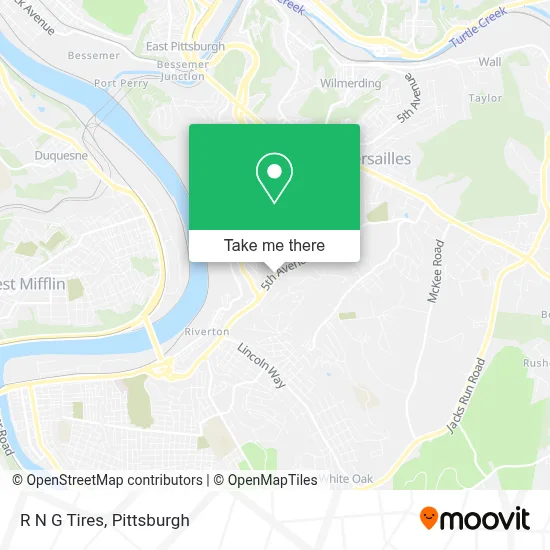 R N G Tires map