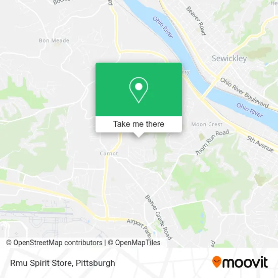 Rmu Spirit Store map
