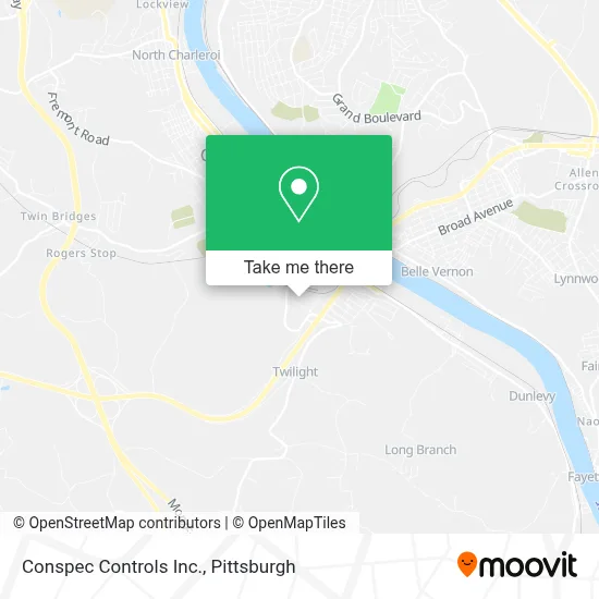 Conspec Controls Inc. map