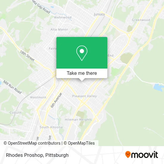 Rhodes Proshop map