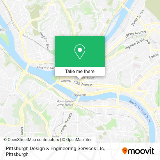 Pittsburgh Design & Engineering Services Llc map