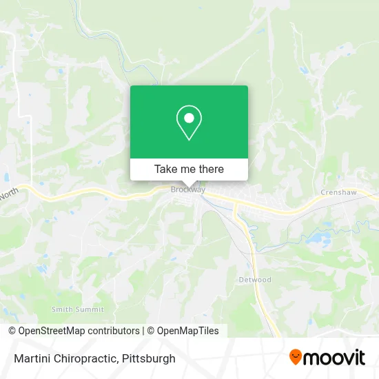 Martini Chiropractic map
