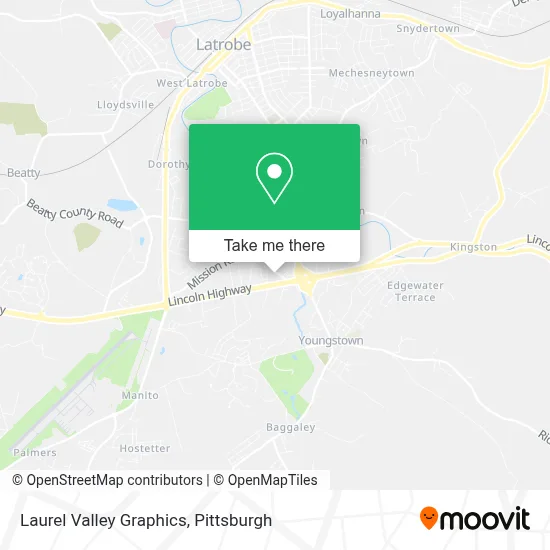 Laurel Valley Graphics map