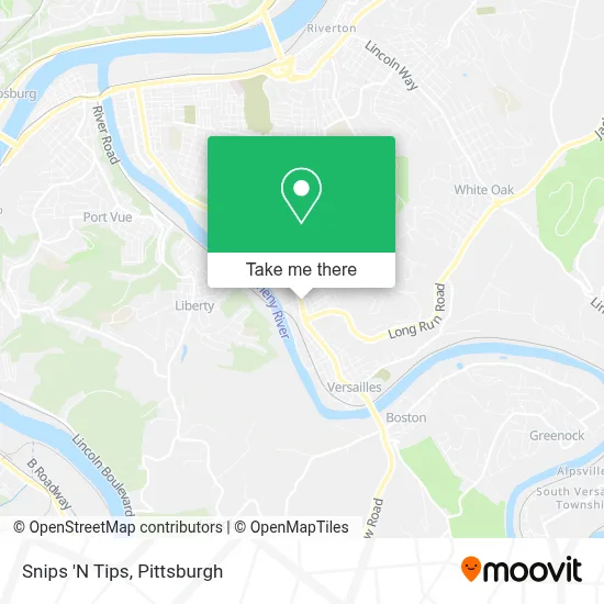 Snips 'N Tips map