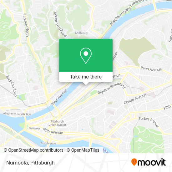 Numoola map