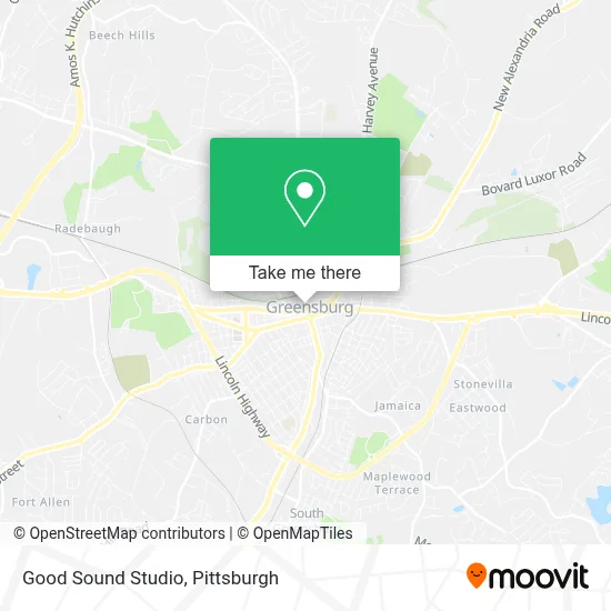Good Sound Studio map