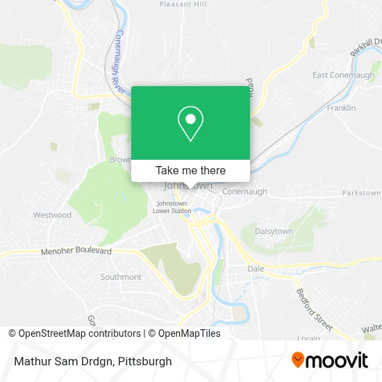 Mathur Sam Drdgn map