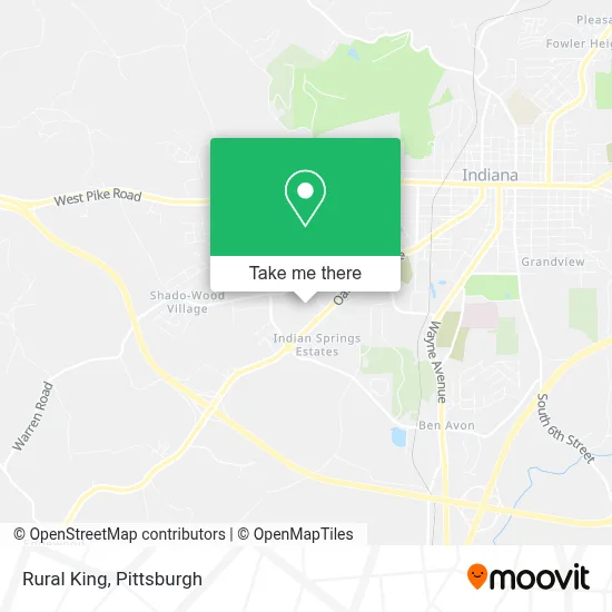 Rural King map