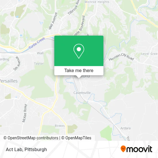 Act Lab map